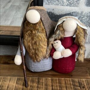 Chestnut Lane Boutique Joseph, Mary And Baby Jesus Plush Decor Home‎ Accent